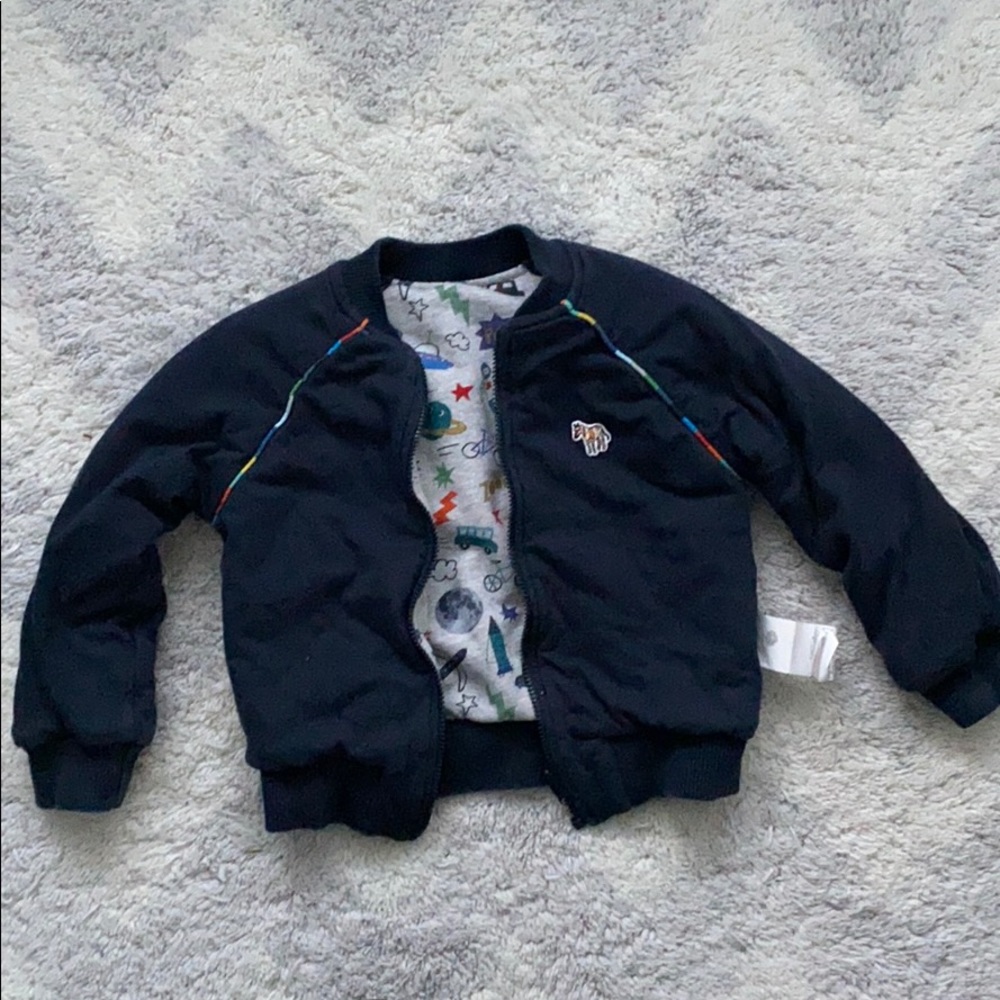 Reversible Paul Smith Baby jacket
